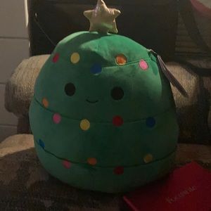 12 inch Carol the squishmallow Xmas tree